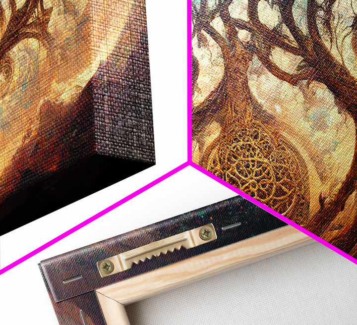 Gaia, norse mythology, canvas print, high fantasy art