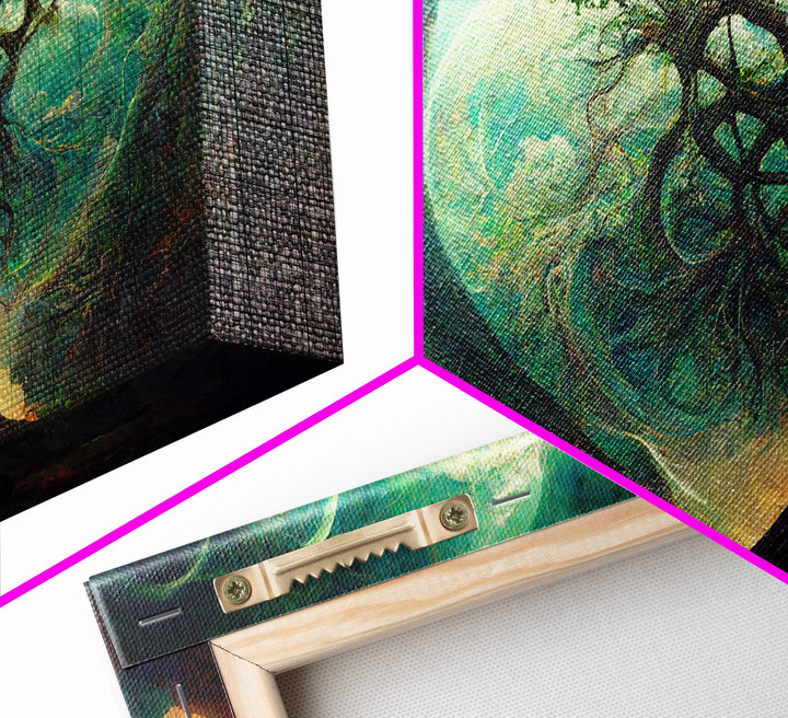 Gaia, norse mythology, canvas print, high fantasy art