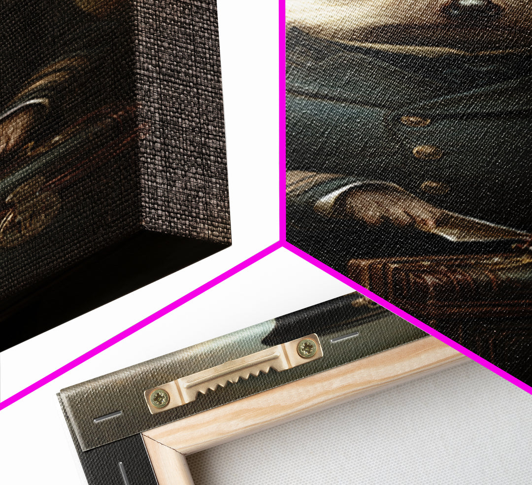 Hedgehog Postmaster, Victorian Animal Portrait, Halloween Art, Gothic Whimsy Decor, Anthropomorphic Costume Art