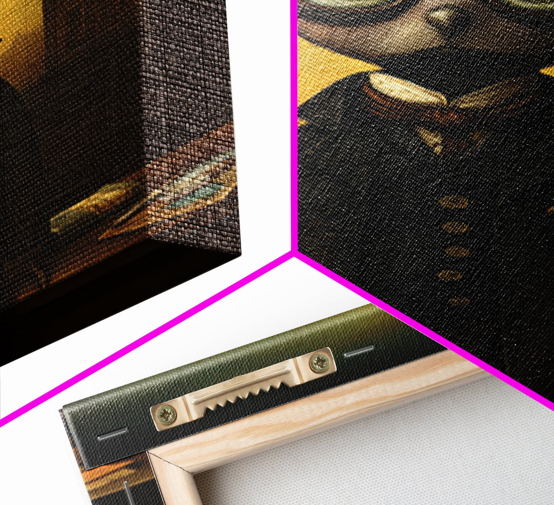 Mole Librarian, Victorian Animal Portrait, Halloween Art, Gothic Whimsy Decor, Anthropomorphic Costume Art