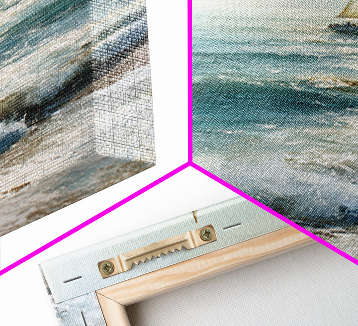 Honeymoon Coastal Sunset Framed Canvas Print, Wedding Art, Custom Wedding, Living Room Decor, Fine Art, Romance, Boho Decor, WED-1x1-65