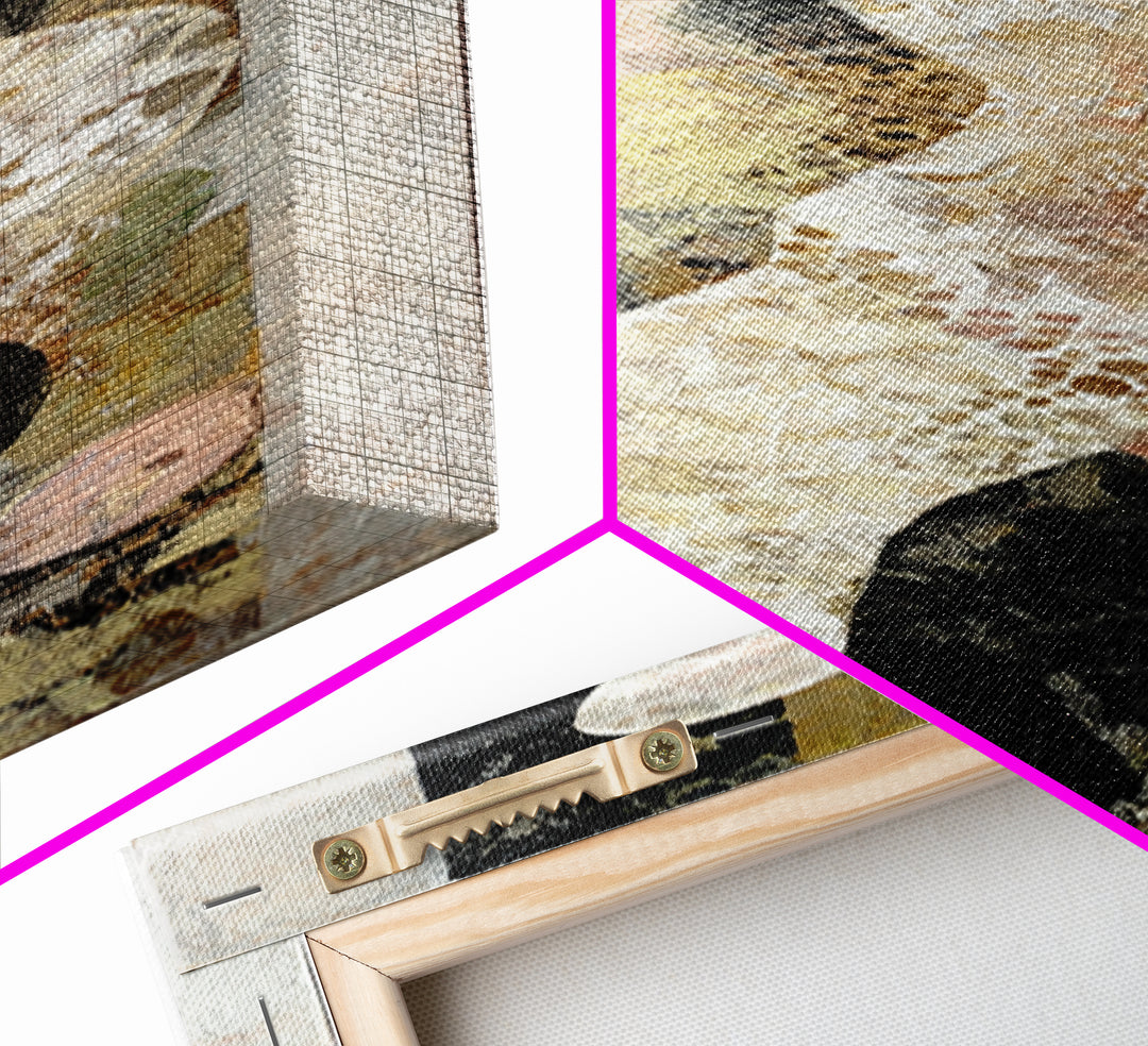 Lace Pattern Ivory Abstraction Canvas Print, Wedding Art, Art, Living Room Decor, Fine Art, Romance, Custom Wedding Gift, WED-1x3-55