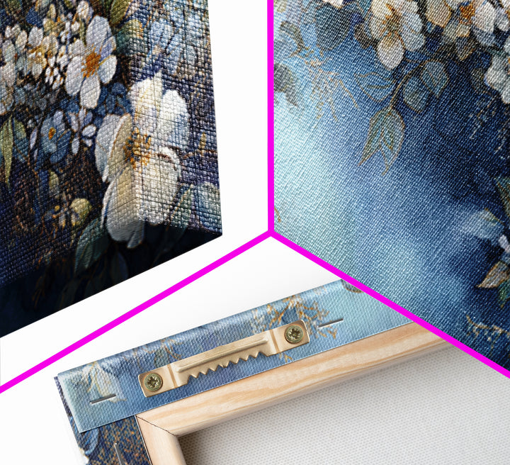 Romantic Garden Arch Covered Framed Canvas Print, Wedding Art, Neutral Decor, Living Room Decor, Oil Painting, Romance, WED-2x1-30