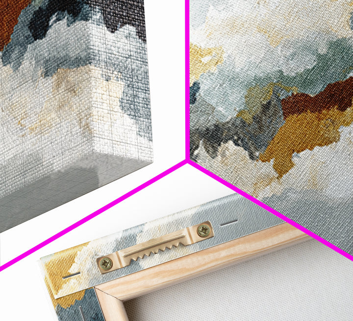 Bridal Veil Texture Abstract Framed Canvas Print, Wedding Art, Printable Art, Living Room Decor, Abstract Art, Romance, WED-2x1-51