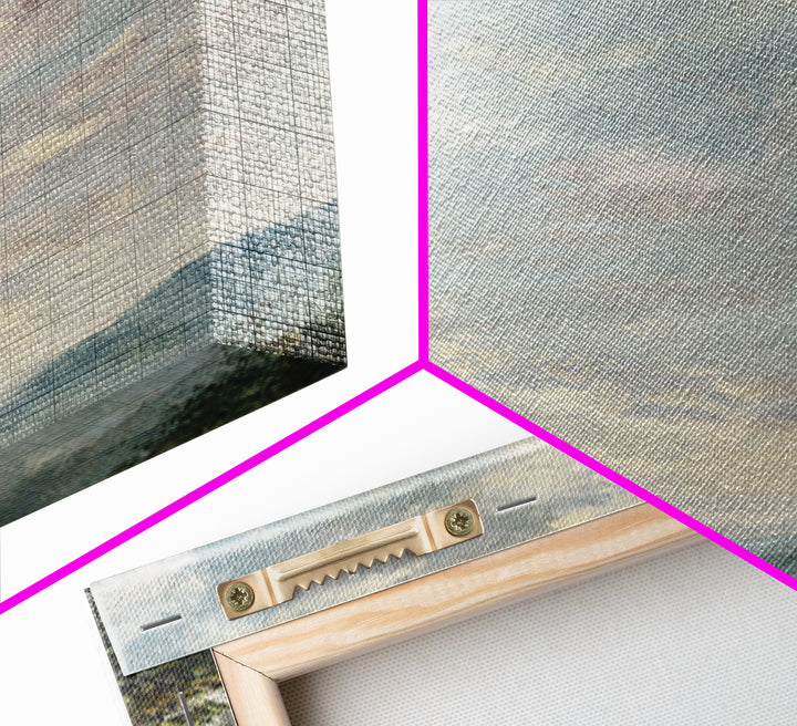 Blush Cloudscape with Dreamy Atmosphere Framed Canvas Print, Wedding Art, Neutral Decor, Living Room Decor, Abstract Art, WED-2x3-47