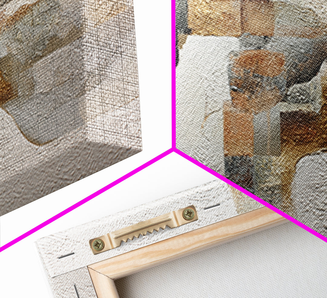 Lace Pattern Ivory Abstraction Framed Canvas Print, Wedding Art, Wedding Poster, Living Room Decor, Fine Art, Romance, WED-3x2-47