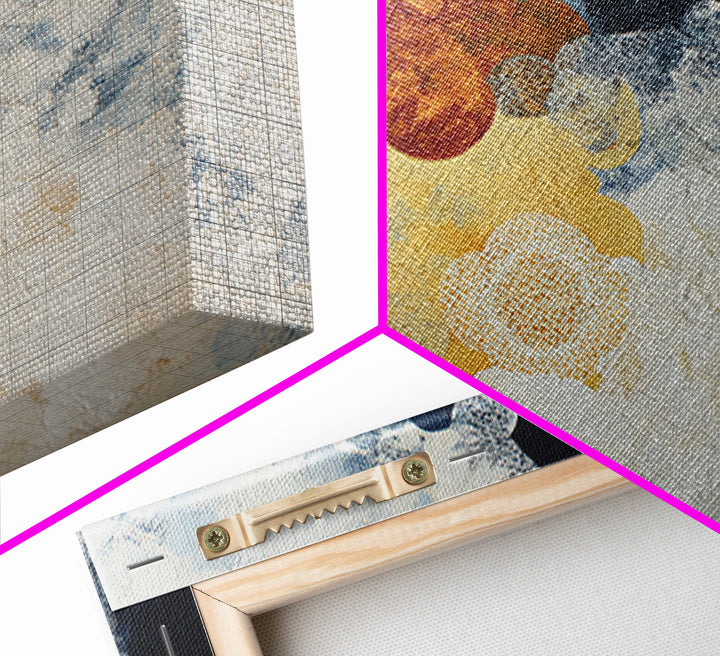 Lace Pattern Ivory Abstraction Framed Canvas Print, Wedding Art, Wedding Stationery, Living Room Decor, Abstract Art, Romance, WED-3x2-95