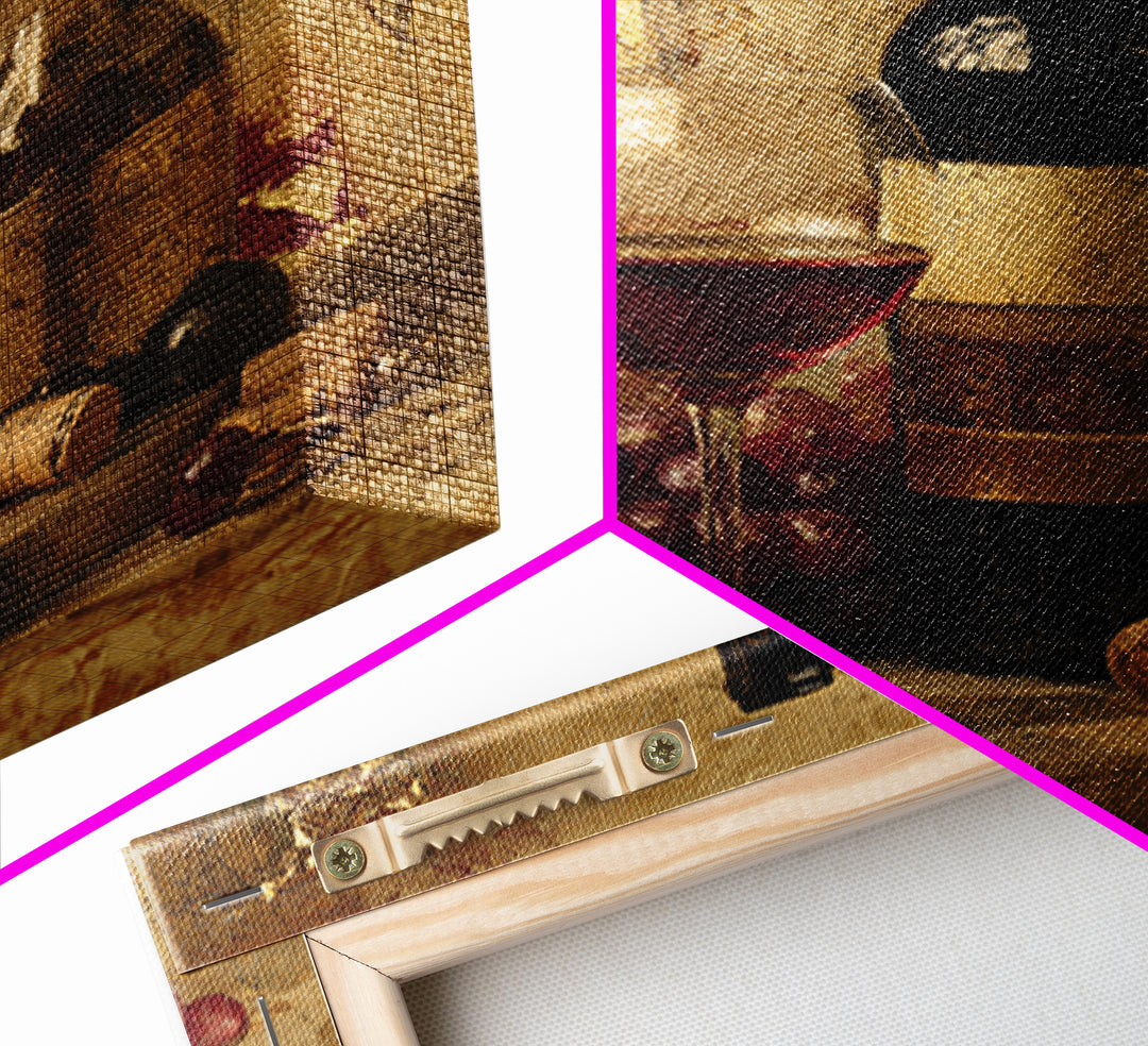 Burgundy Abstract with Gold Accents Framed Canvas Print, Winery Art, Living Room Art, Winery Decor, Abstract Art, Vineyard, WIN-1x1-71