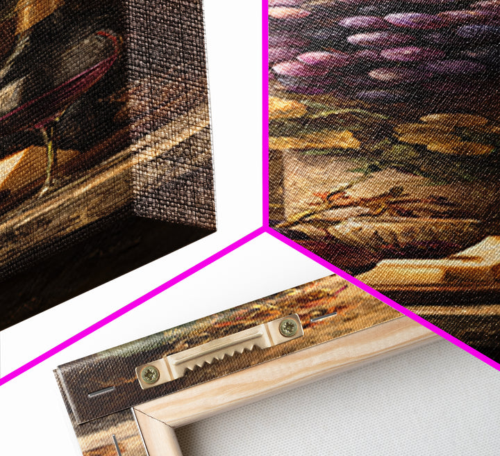 Charcuterie Board with Grapes and Cheese Canvas Print, Winery Art, Wall Hanging, Winery Decor, Vineyard, Preppy Wall Art, WIN-1x3-25