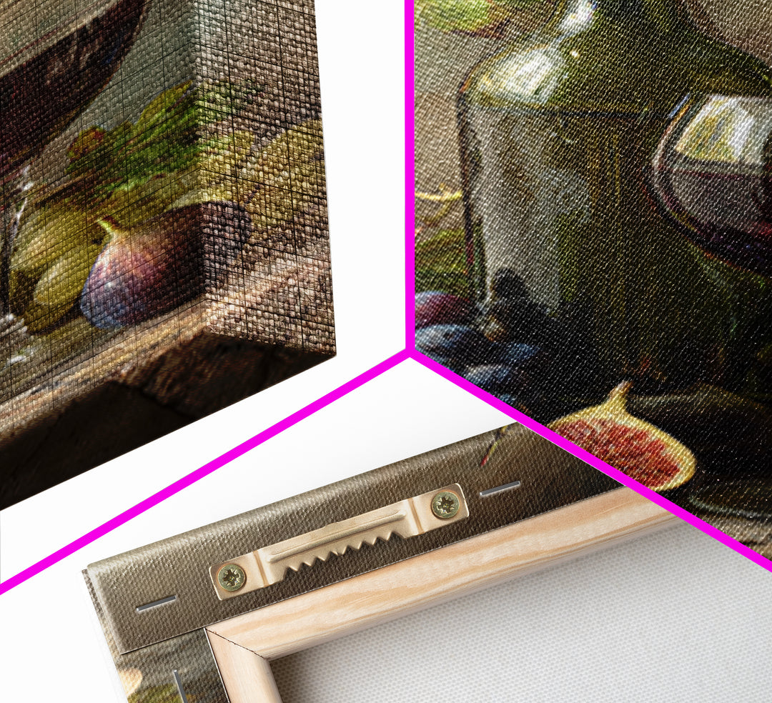 Wine Bottle and Glass Still Life Canvas Print, Winery Art, Artwork, Winery Decor, Vineyard, Bar Decor, Gallery Wall Art, WIN-2x3-58