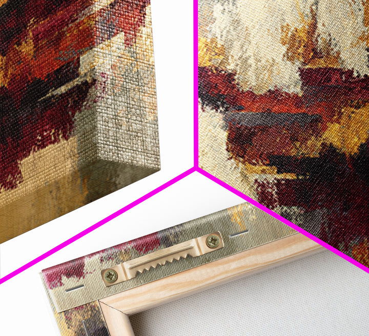 Red Wine Swirl Abstract Canvas Print, Winery Art, Art Print, Winery Decor, Vineyard, Watercolor Painting, Retro Wall Art, WIN-3x1-95