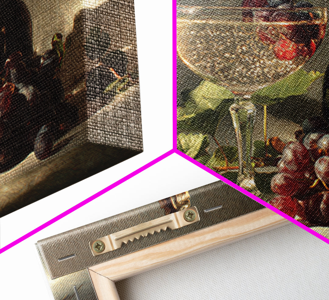 Champagne Coupe with Bubbles and Light Framed Canvas Print, Winery Art, Bar Art, Winery Decor, Fine Art, Vineyard, WIN-3x2-23