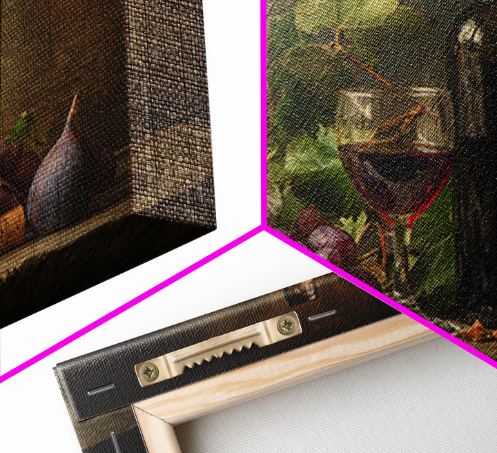 Wine Bottle and Glass Still Life Canvas Print, Winery Art, Preppy Wall Art, Winery Decor, Fine Art, Vineyard, Statement Artwork, WIN-3x2-54