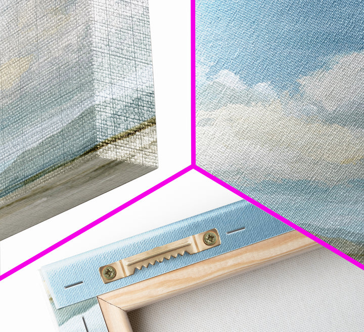 Calming Landscape with Open Sky and Gentle Canvas Print, Waiting Room Art, Modern Decor, Waiting Room Decor, Fine Art, Calm, WRA-1x1-25