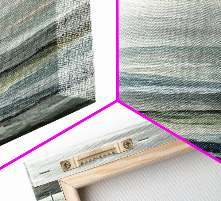 Simple Mountain Layers Canvas Print, Waiting Room Art, Dog Wall Art, Waiting Room Decor, Calm, Boho Decor, Luxury Decor, WRA-1x3-2