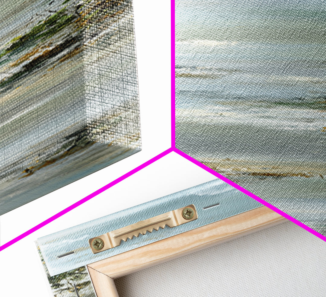 Soft Lavender Botanical Still Life Canvas Print, Waiting Room Art, Textured Painting, Waiting Room Decor, Watercolor Art, Calm, WRA-1x3-32