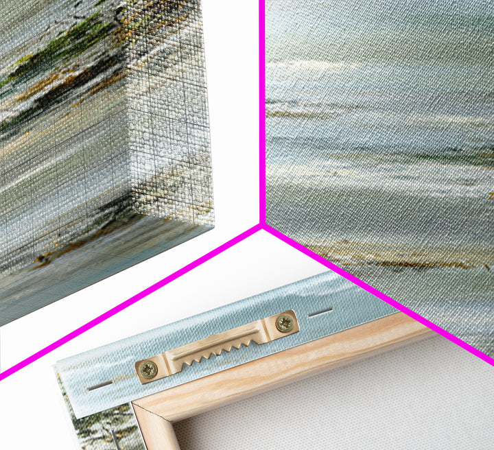 Soft Lavender Botanical Still Life Canvas Print, Waiting Room Art, Textured Painting, Waiting Room Decor, Watercolor Art, Calm, WRA-1x3-32