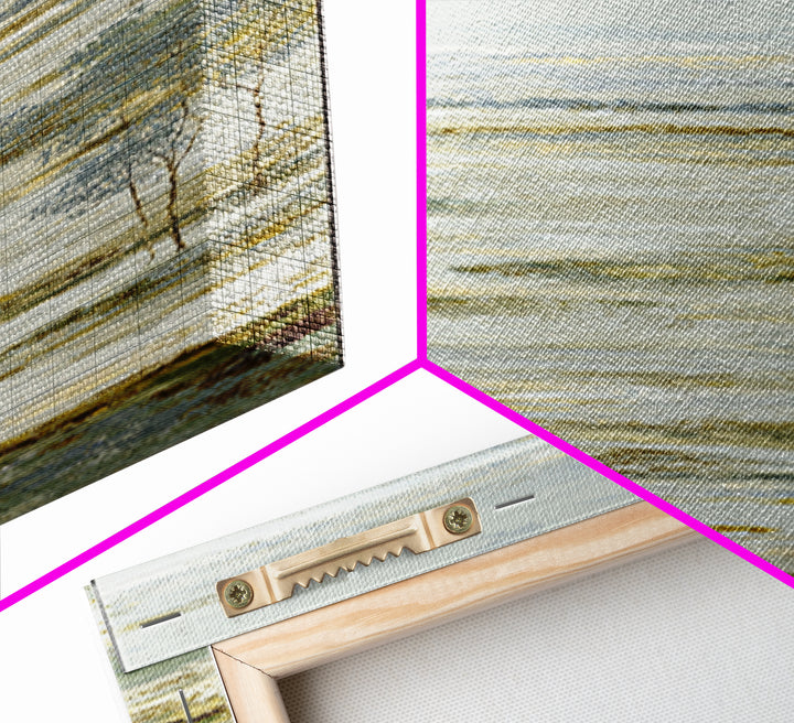 Open Field with Distant Tree Canvas Print, Waiting Room Art, Wall Art, Waiting Room Decor, Fine Art, Calm, Floral Wall Art, WRA-1x3-35