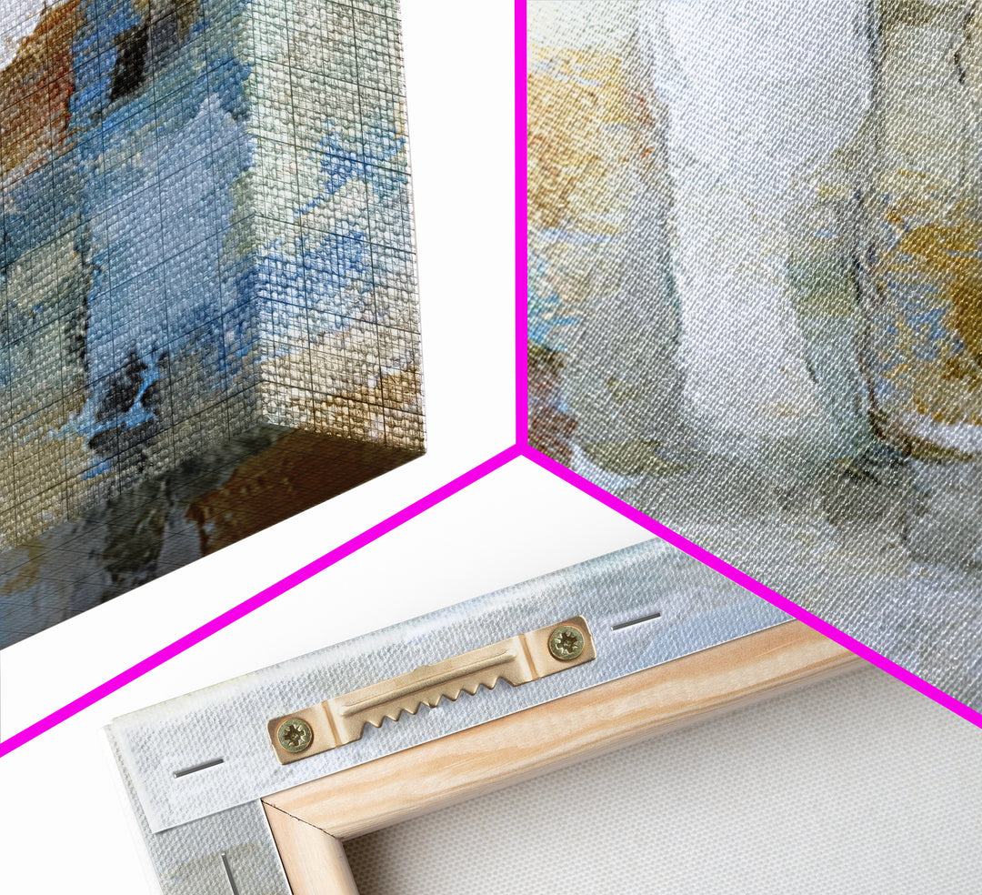 Modern Neutral Arch Abstraction Canvas Print, Waiting Room Art, Neutral Decor, Waiting Room Decor, Abstract Art, Calm, WRA-1x3-9