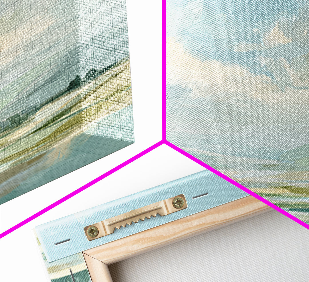 Calming Landscape with Open Sky and Gentle Canvas Print, Waiting Room Art, Wall Art, Waiting Room Decor, Fine Art, Calm, WRA-2x1-21