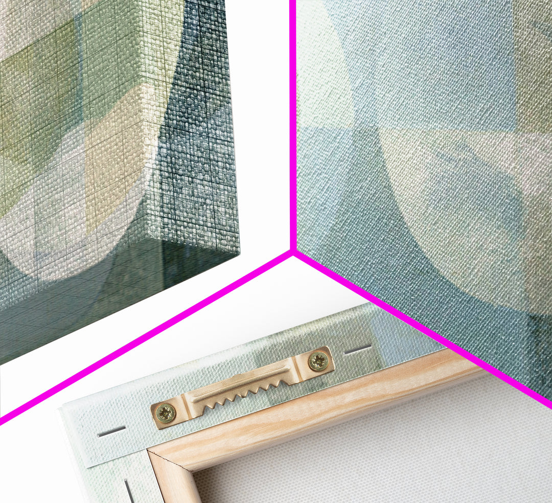 Minimal Geometric Composition Canvas Print, Waiting Room Art, Abstract Art, Waiting Room Decor, Calm, Landscape, WRA-2x1-49
