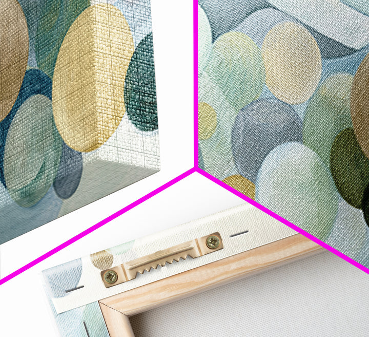 Abstract Circles Suggesting Calm Movement Canvas Print, Waiting Room Art, Waiting Room Decor, Abstract Art, Calm, WRA-2x1-78