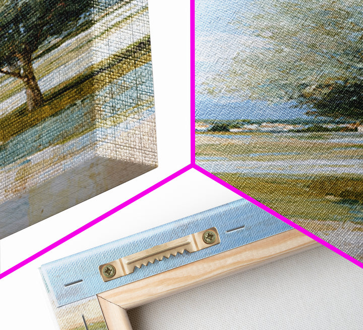 Open Field with Distant Tree Canvas Print, Waiting Room Art, Statement Artwork, Waiting Room Decor, Fine Art, Calm, Wall Decor, WRA-2x3-31