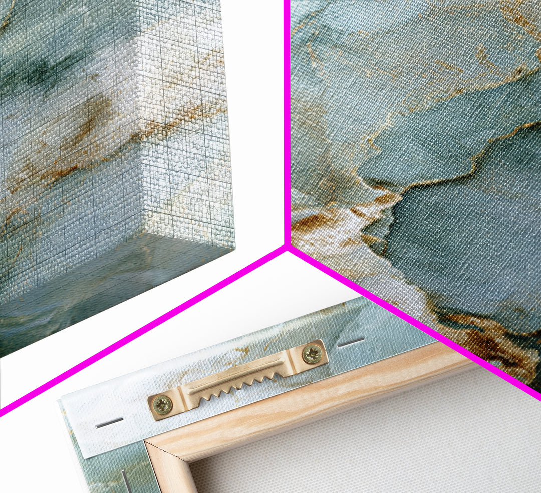 Light Marble Texture Abstract Canvas Print, Waiting Room Art, Therapy Office Decor, Waiting Room Decor, Abstract Art, Calm, WRA-2x3-32