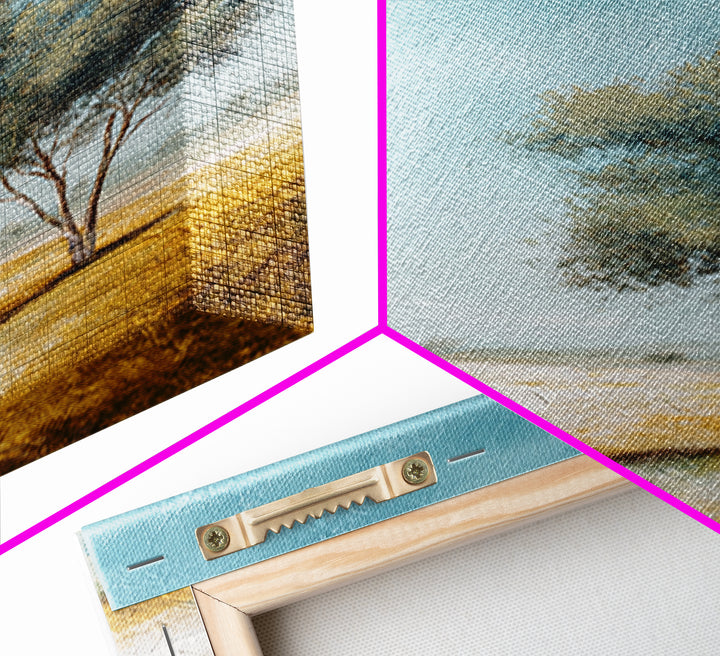 Open Field with Distant Tree Canvas Print, Waiting Room Art, Dog Wall Art, Waiting Room Decor, Fine Art, Calm, Boho Decor, WRA-2x3-7