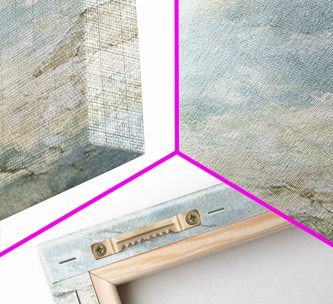 Light Marble Texture Abstract Framed Canvas Print, Waiting Room Art, Contemporary Art, Waiting Room Decor, Abstract Art, Calm, WRA-2x3-80