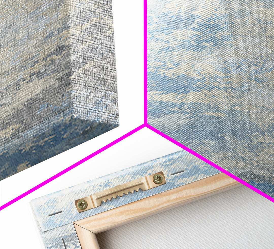 Soft Abstract Waves Canvas Print, Waiting Room Art, Office Decor, Waiting Room Decor, Abstract Art, Calm, Gallery Wall Art, WRA-2x3-82
