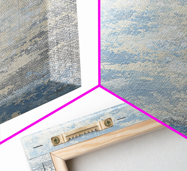 Soft Abstract Waves Canvas Print, Waiting Room Art, Office Decor, Waiting Room Decor, Abstract Art, Calm, Gallery Wall Art, WRA-2x3-82