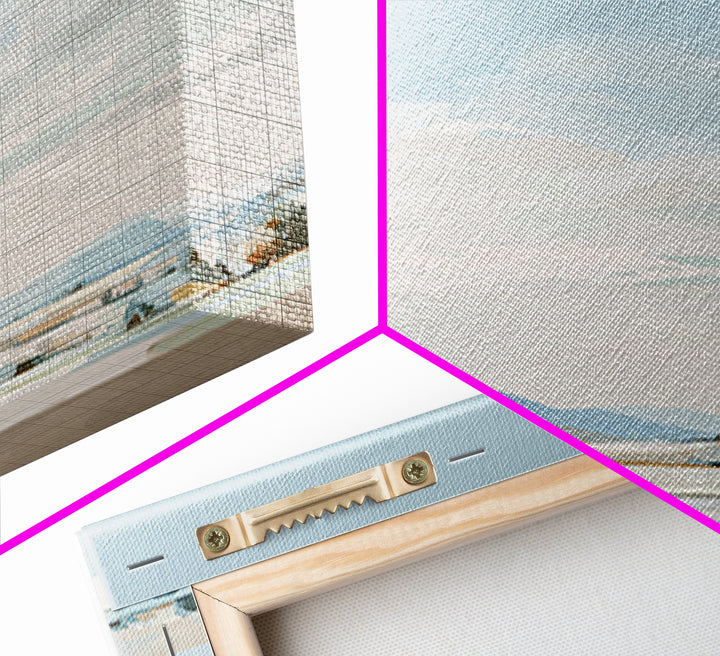 Calming Landscape with Open Sky and Gentle Canvas Print, Waiting Room Art, Art, Waiting Room Decor, Calm, Bauhaus Print, WRA-2x3-9