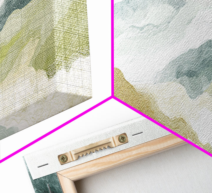 Light Marble Texture Abstract Canvas Print, Waiting Room Art, Landscape, Waiting Room Decor, Abstract Art, Calm, Neutral Decor, WRA-3x1-16