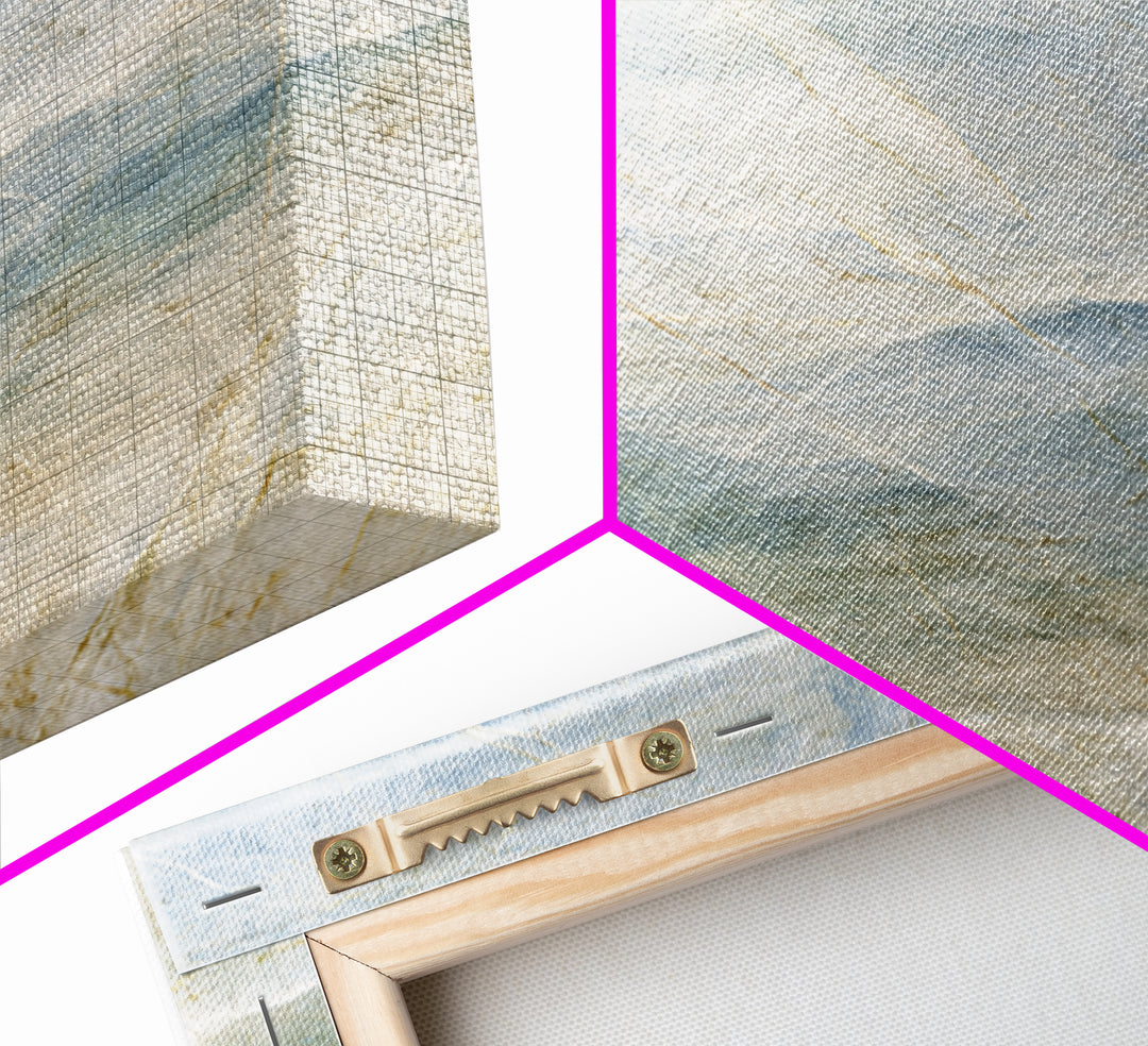 Light Marble Texture Abstract Canvas Print, Waiting Room Art, Office Decor, Waiting Room Decor, Abstract Art, Calm, WRA-3x2-4