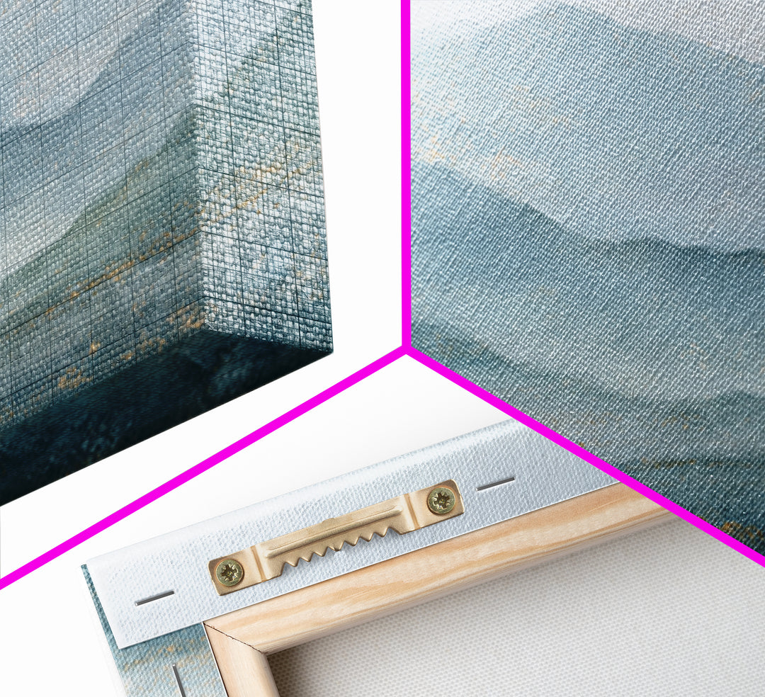 Simple Mountain Layers Canvas Print, Waiting Room Art, Modern Art, Waiting Room Decor, Fine Art, Calm, Therapy Office Decor, WRA-3x2-42