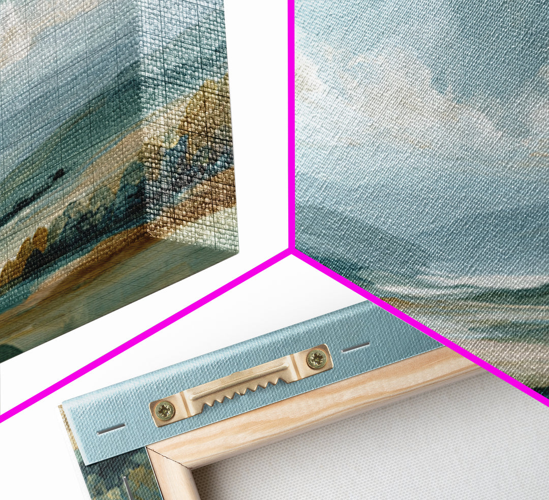 Large Cloudscape with Hopeful Light Framed Canvas Print, Waiting Room Art, Luxury Decor, Waiting Room Decor, Fine Art, Calm, WRA-3x2-92