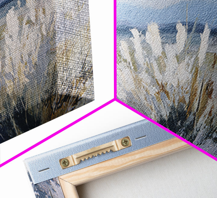 Soft Lavender Botanical Still Life Framed Canvas Print, Waiting Room Art, Art Print, Waiting Room Decor, Watercolor Art, Calm, WRA-3x2-96