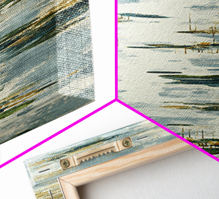Water Ripple Circle Canvas Print, Zen Art, Beach Decor, Living Room Decor, Fine Art, Zen, Modern Decor, Fine Art Print, ZEN-1x3-73