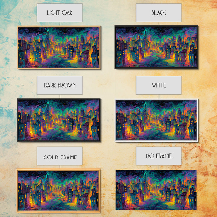 Golden Buddha Street Art Mural Framed Canvas Print Spiritual Wall Art Home Decor Contemporary Art Living Room Decor