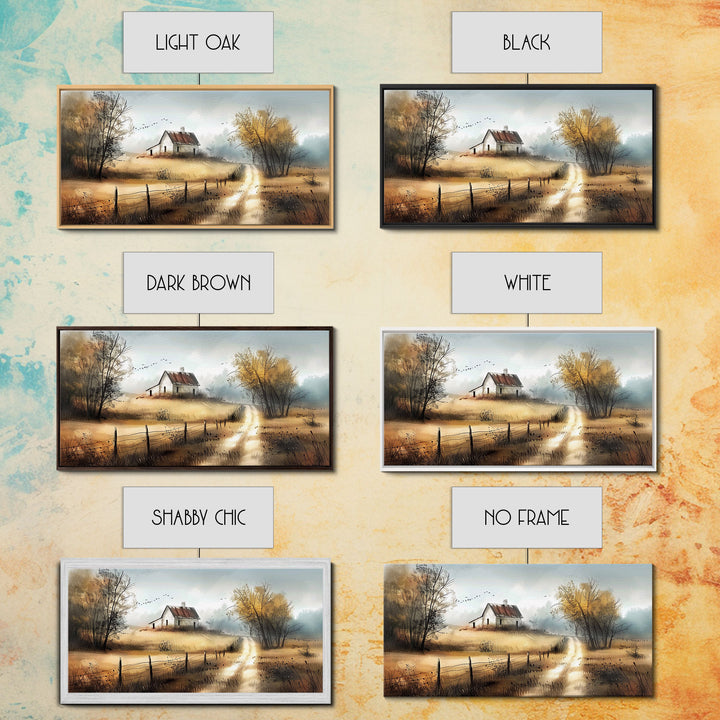 Prickly Pear Cactus Blooming in Desert Sunset, Eye-catching Framed Canvas Print for Living Room, Boho Wall Art, Floral Decor