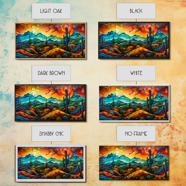 Majestic Misty Mountain Landscape Beautiful Framed Canvas Print, Perfect for Living Room Art, Rustic Bedroom Decor, Wildlife Wall Art