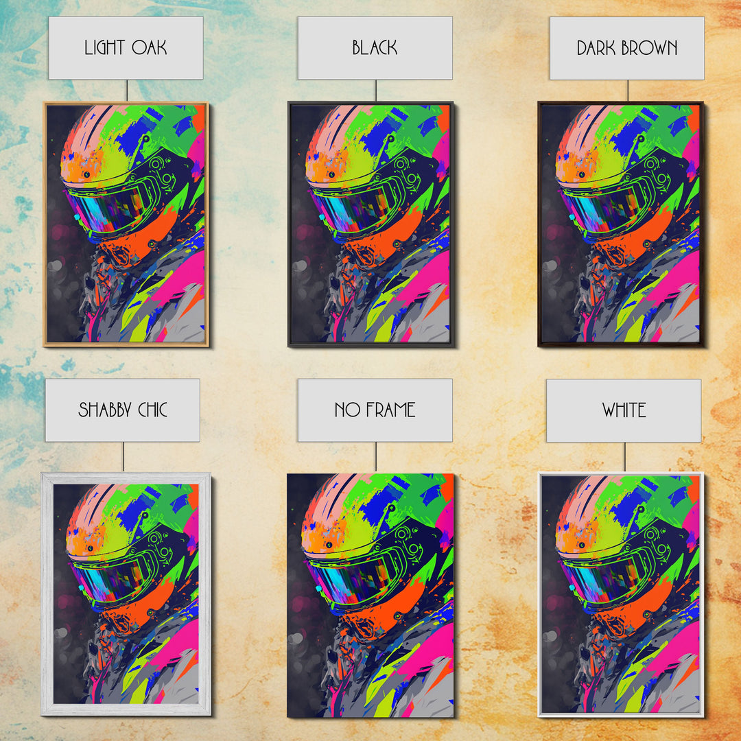 Motorcycle wall art framed print, Motorcycle poster print, MotoGP art, Motorcycle gifts, Motorcycle gift, Biker gift ready to hang print