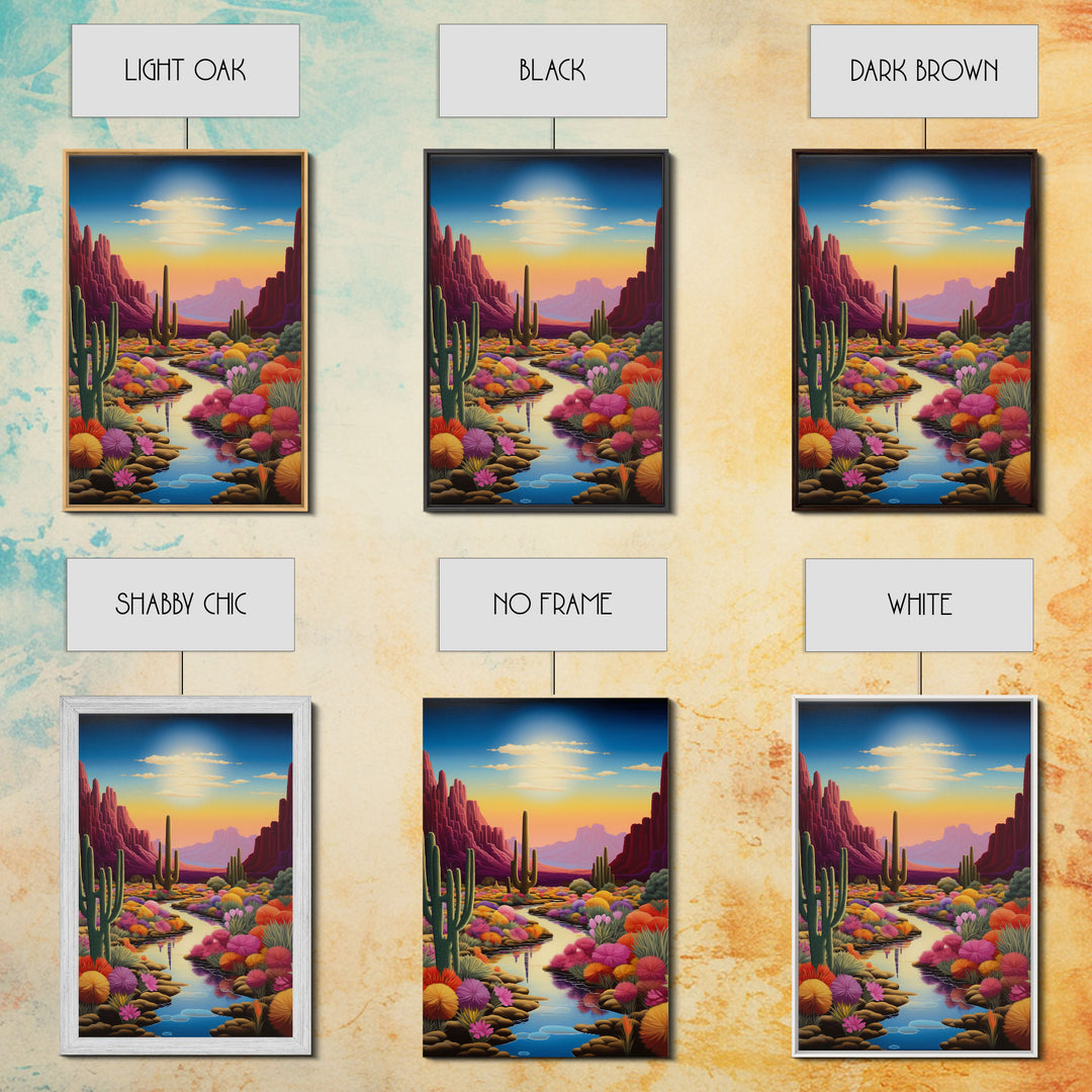 Desert Wall Art, Cactus Art, Nature Print, Canvas Print, Wall Art, Vertical Art, First Home Gift, Wall Art Prints, Living Room Prints