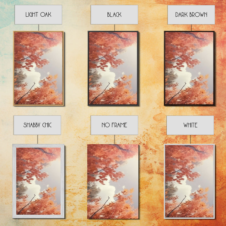 Fall Art Print, Nature Print, Trees Wall Art, Canvas Print, Wall Art, 3 Piece Wall Art, Kitchen Wall Decor, Home Office Art, Above Bed Decor