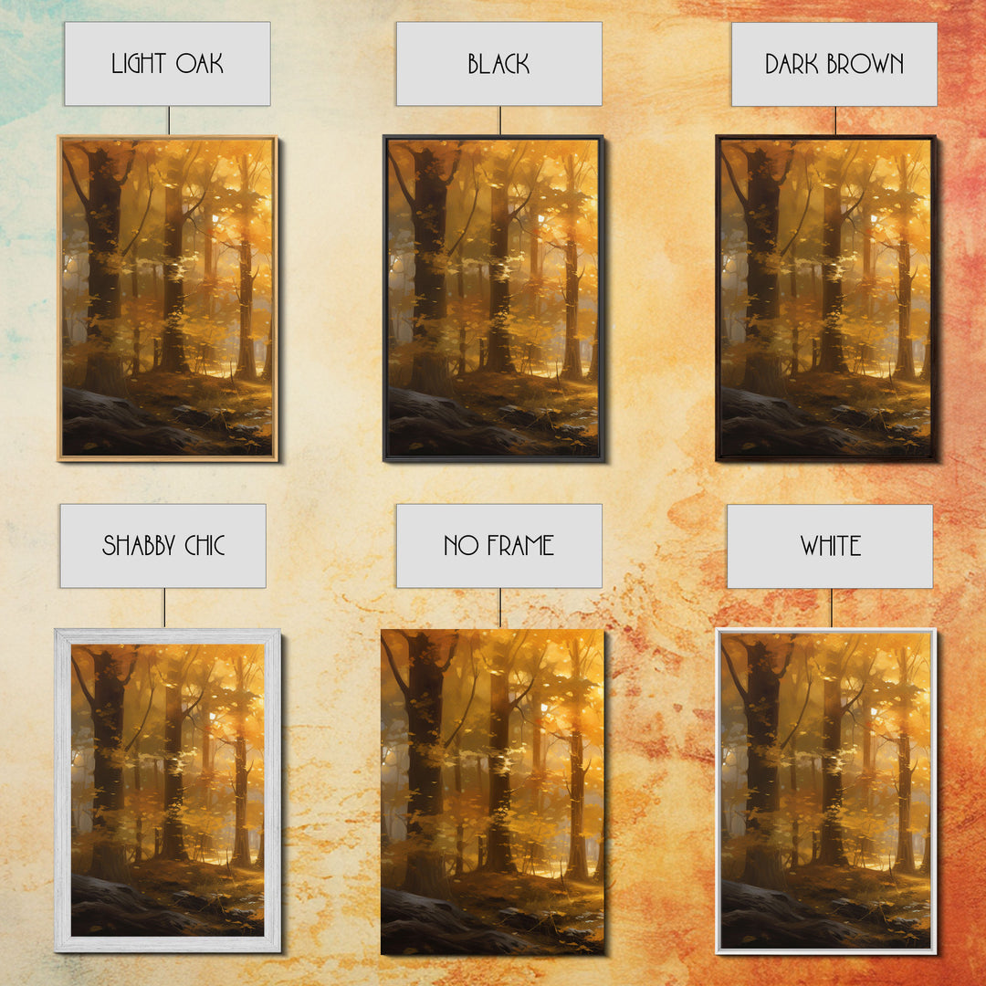 3 Piece Canvas Print - Fall Decor - Thanksgiving Table Decor - Halloween Decor - Thanksgiving Decor - Fall / Autumn Decor - Cottagecore