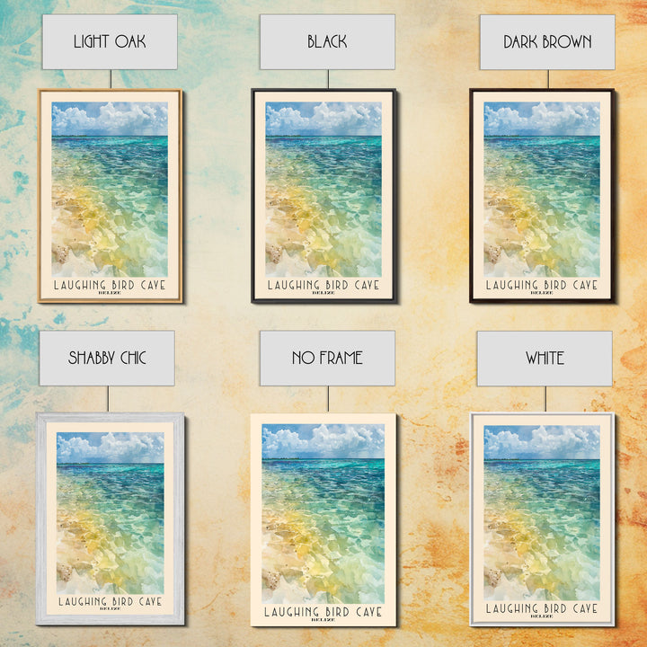 Laughing Bird Caye, Belize Watercolor Print, Vacation Gift, Belize Wall Art, Vacation Wall Art, Vacatation Memories, Beach Decor, Beach Or Lakehouse Art