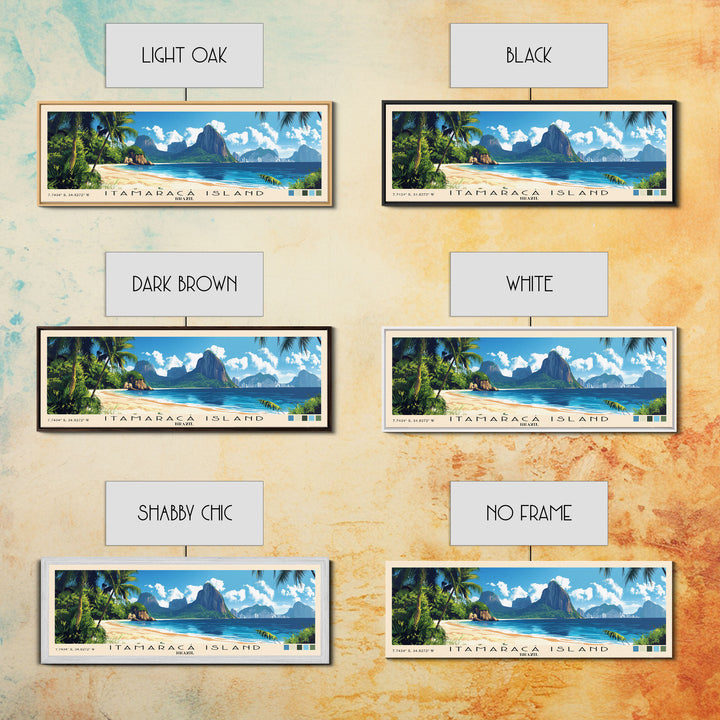 Itamaracá Island, Brazil Panoramic Print, Vacation Gift, Brazil Wall Art, Vacation Wall Art, Vacatation Memories, Beach Decor, Beach Or Lakehouse Art