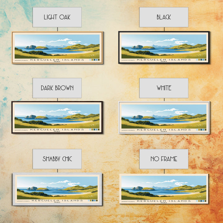 Kerguelen Islands, France Panoramic Print, Vacation Gift, France Wall Art, Vacation Wall Art, Vacatation Memories, Beach Decor, Beach Or Lakehouse Art