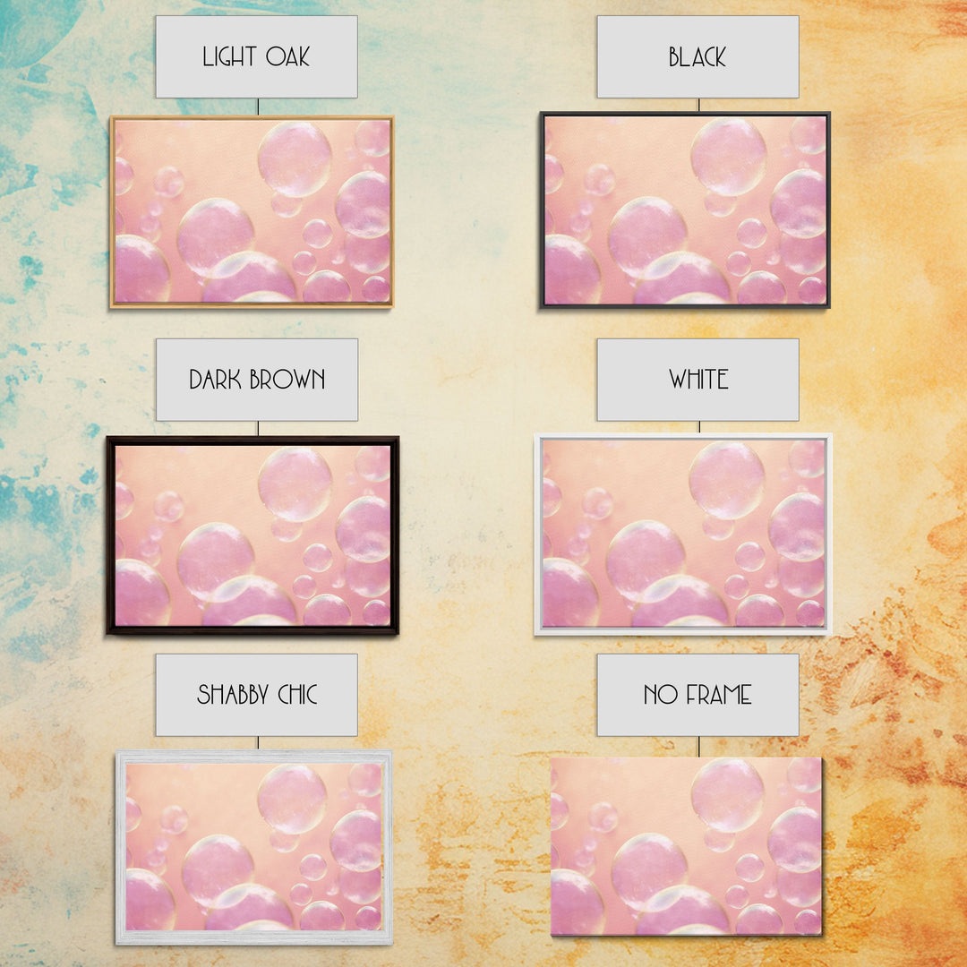 Retro Pink Bathroom Wall Decor, Pink Bubbles Abstract Wall Art Print, Bubbles Print, Pink Nursery Wall Art, Bubbles Art, Vintage Style Decor